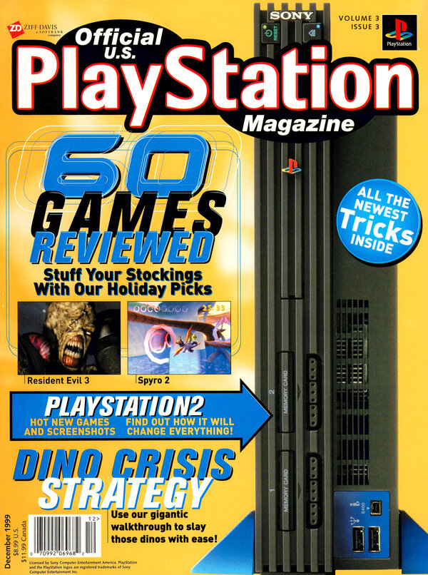 Official U.S. PlayStation Magazine Issue 027 (December 1999) cover